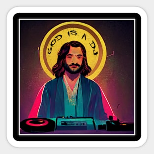 dj jesus Sticker